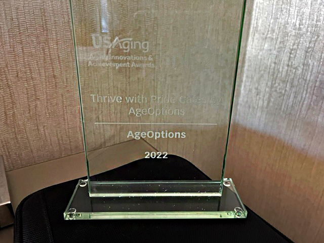 Thrive with Pride by AgeOptions Receives Aging Innovations Award